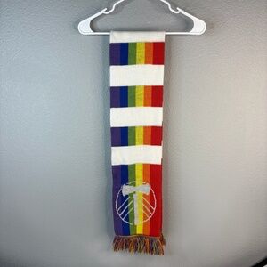 Portland Thorns & Timbers Rainbow LGBTQ Pride Scarf